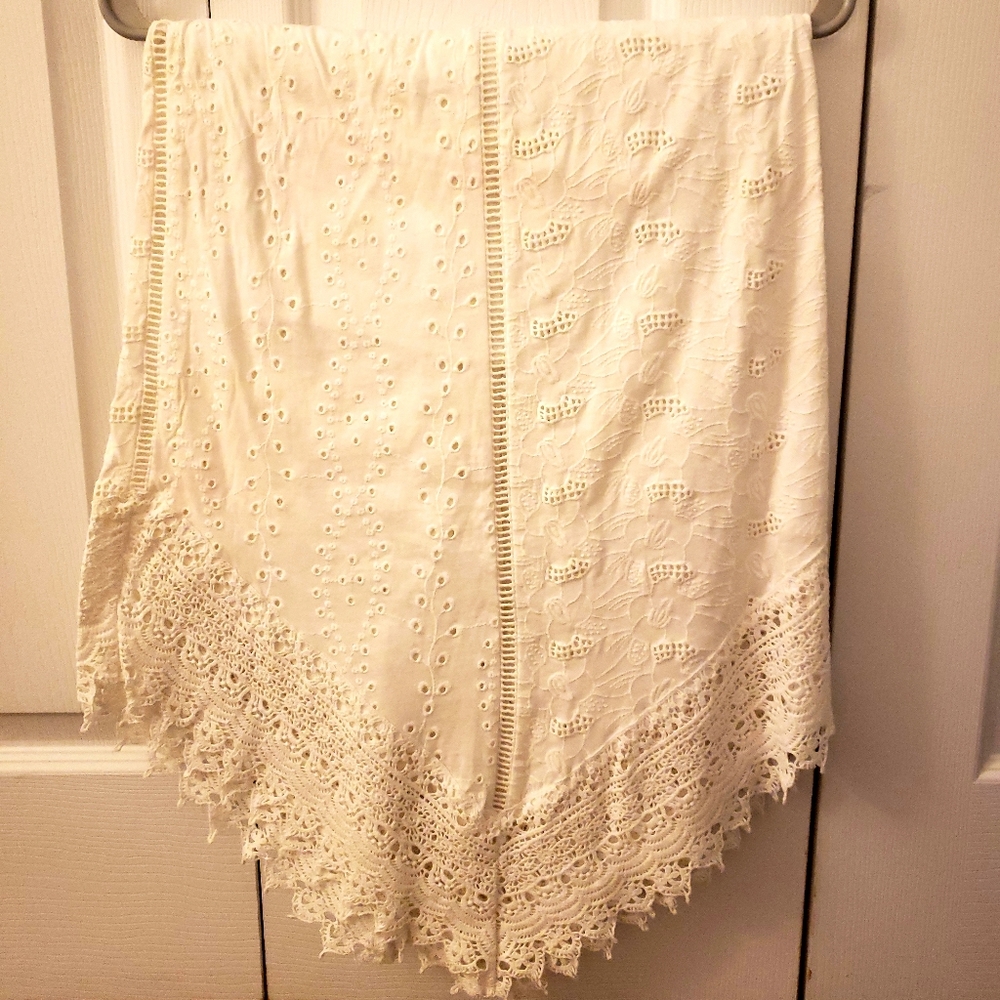 Eyelet Skirt